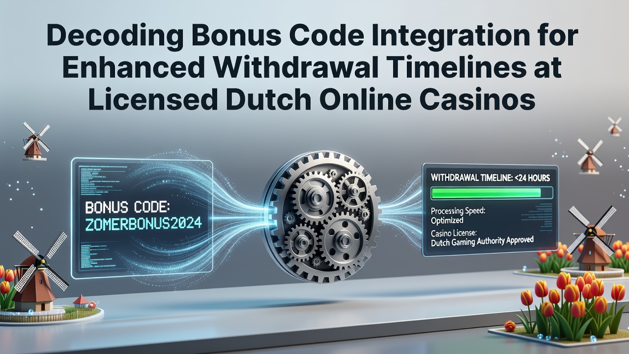 Bonuscode integratie en uitbetalingsprocessen bij Nederlandse online casino's