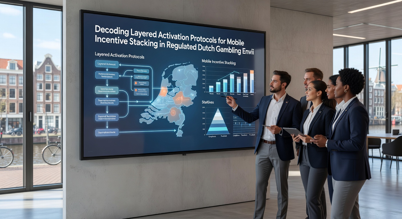 Mobiele app interface met actieve bonuslagen en protocollen voor stapeling in Nederlandse gokomgevingen