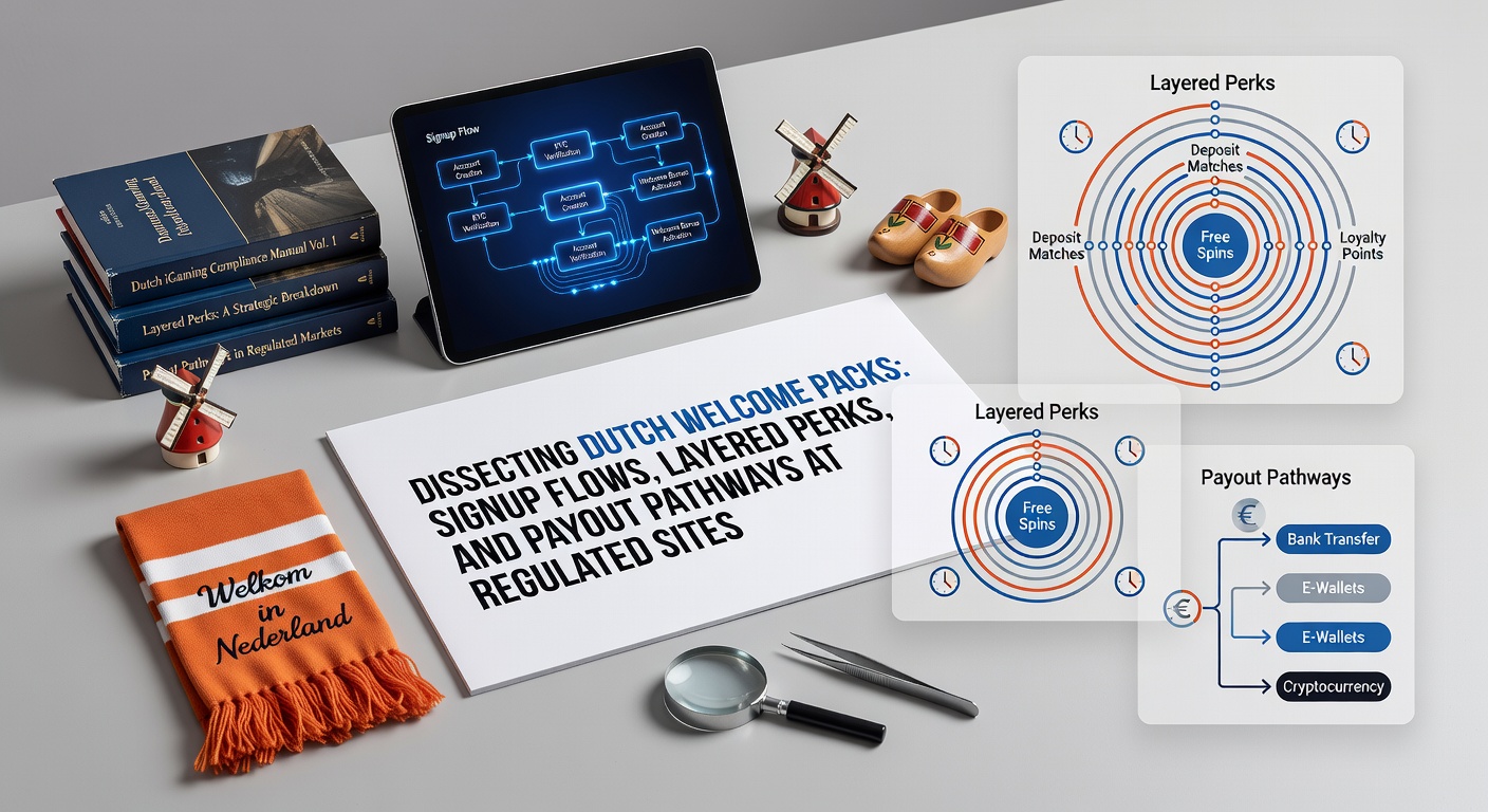 Grafiek met stroomschema van een aanmeldingsproces, inclusief bonusactivatie en uitbetalingsstappen op een Nederlands casino-platform
