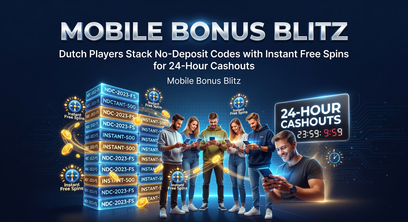 Nederlandse speler gebruikt mobiele app voor bonusactivatie met free spins en snelle cashout