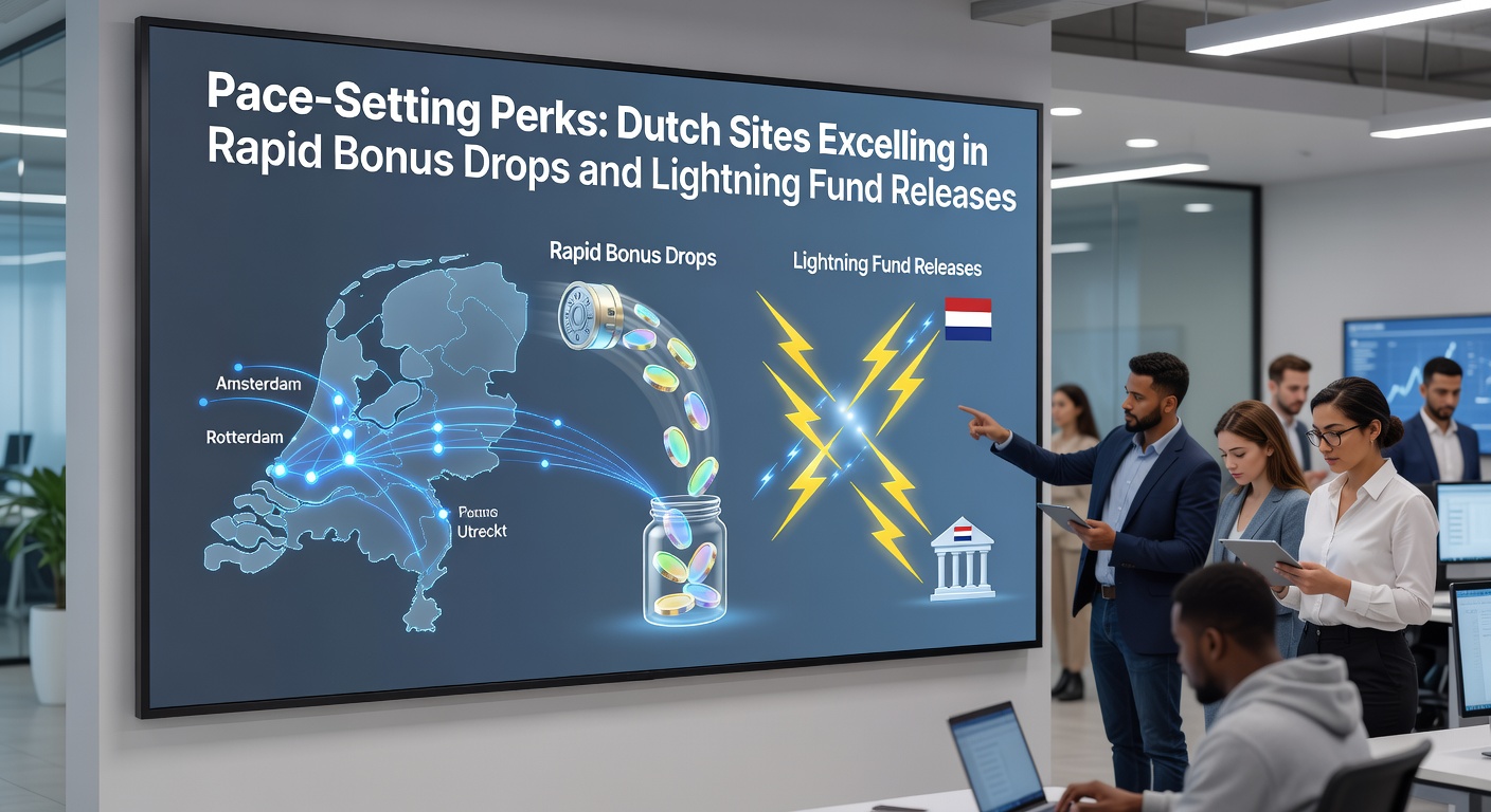 Schermafbeelding van een Nederlands online casino met snelle bonusactivatie en uitbetalingsknoppen in actie, symboliserend razendsnelle perks