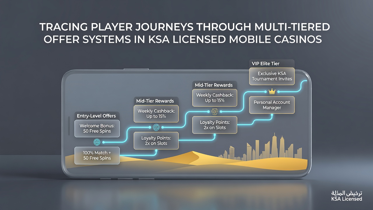 Gelaagde beloningsstructuren en spelerstrajecten in KSA casino apps